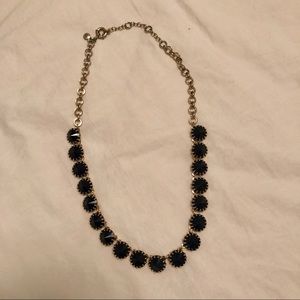 J. Crew Statement Necklace - Black